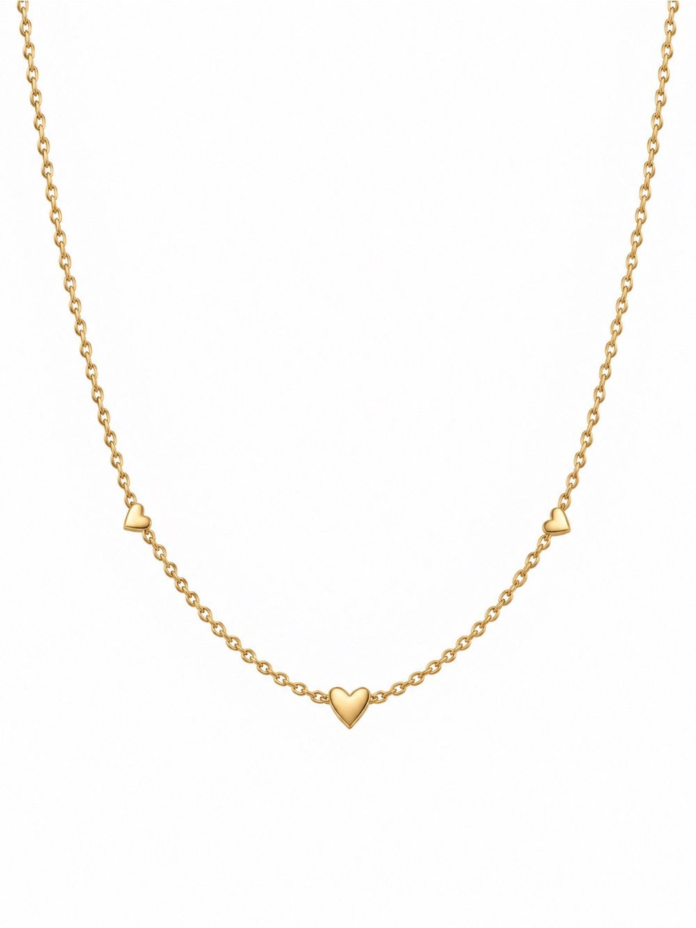 Triple Heart Necklace